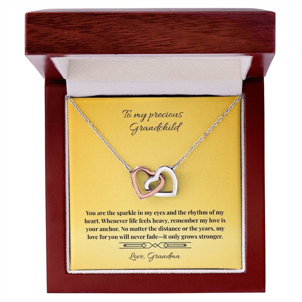 Granddaughter-Interlocking Heart Necklace (27)
