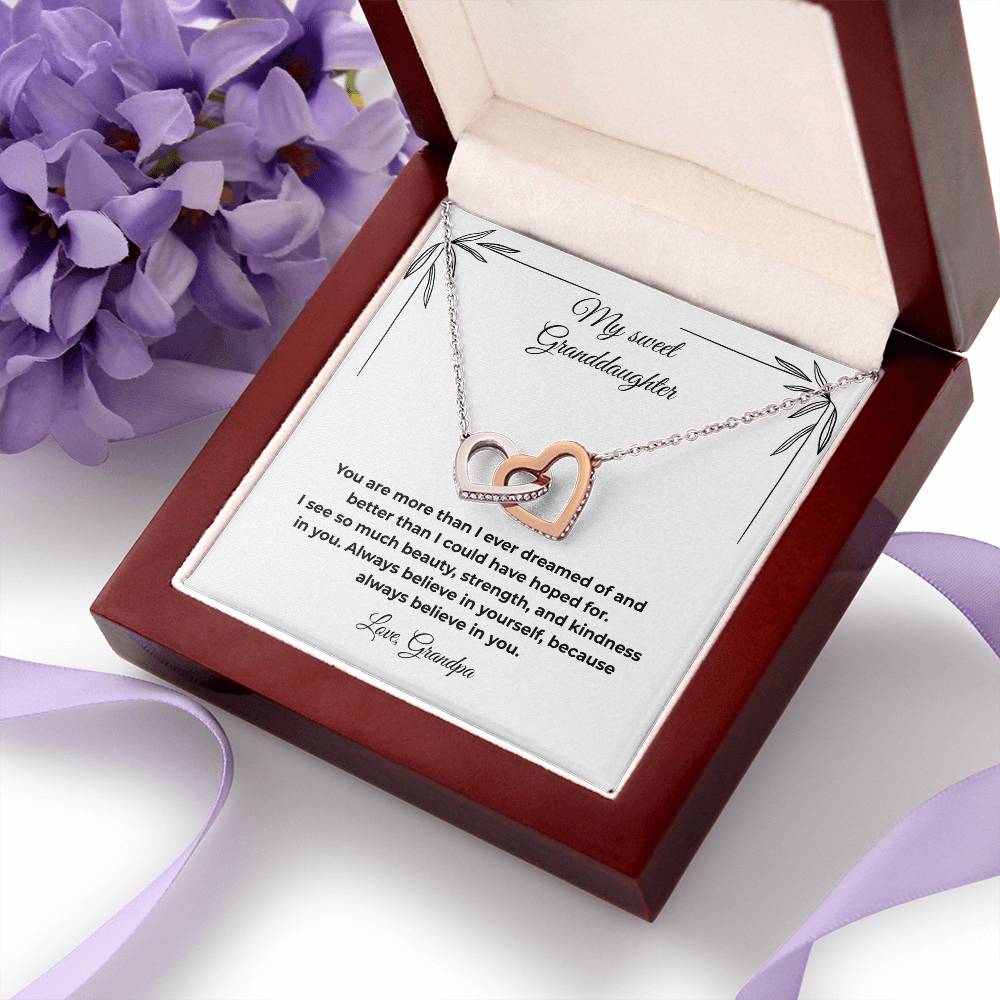 Granddaughter-Interlocking Heart Necklace (28)