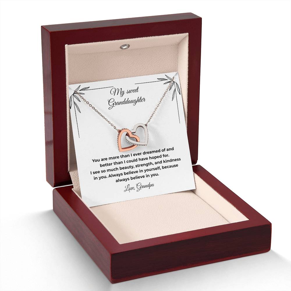 Granddaughter-Interlocking Heart Necklace (28)