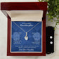 Granddaughter-Exclusive Alluring Beauty  Necklace & CZ Earring Set 135