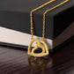 Celebrate Your Unbreakable Bond – Interlocking Hearts Necklace