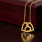 Celebrate Your Unbreakable Bond – Interlocking Hearts Necklace