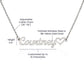 Personalized Heart Name Necklace - Essential Home Zone Essential Home Zone Jewelry Personalized Heart Name Necklace