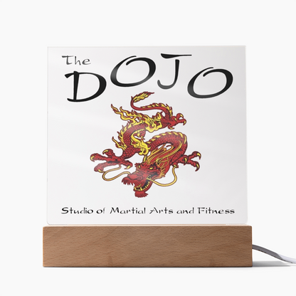 The Dojo-Printed Square Acrylic Plaque