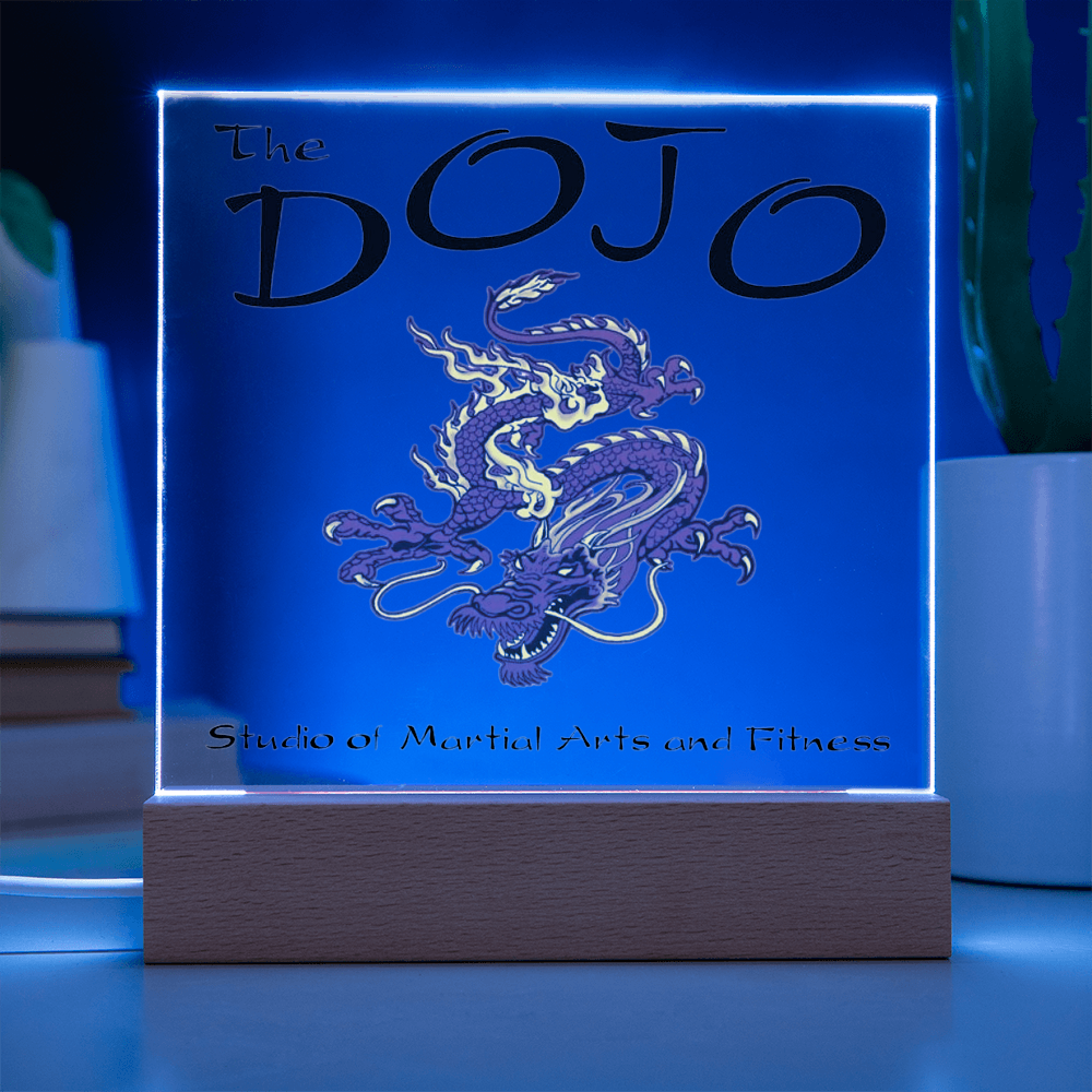 The Dojo-Printed Square Acrylic Plaque