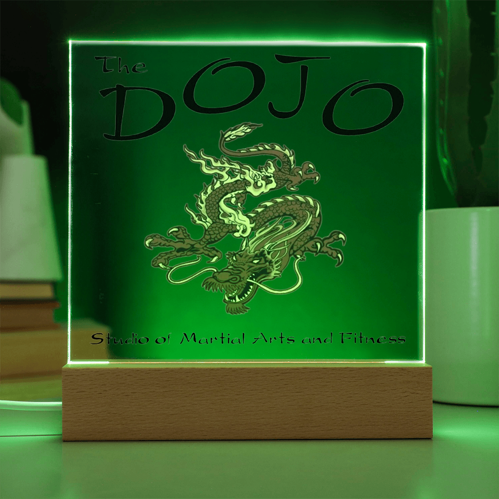 The Dojo-Printed Square Acrylic Plaque