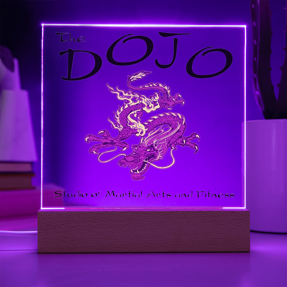 The Dojo-Printed Square Acrylic Plaque