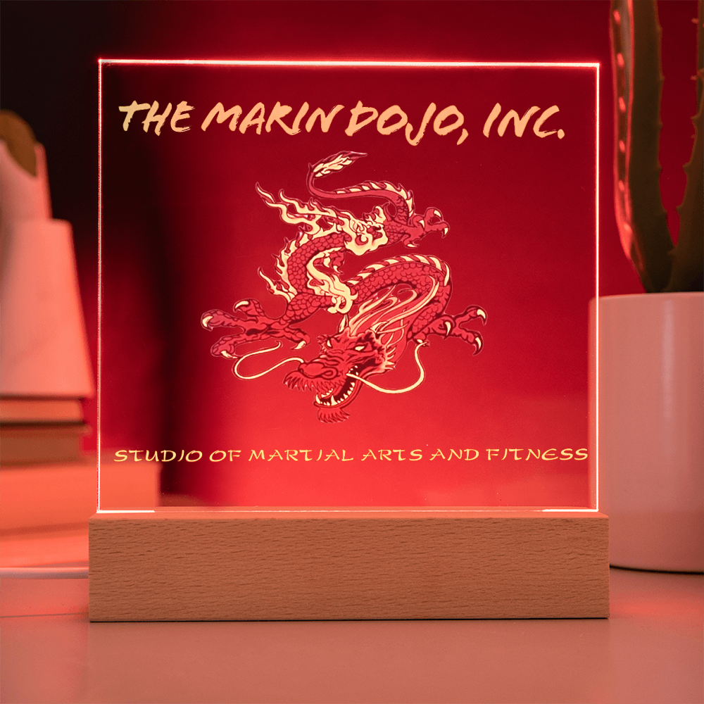 Personal-Dojo- Printed Square Acrylic Plaque 85