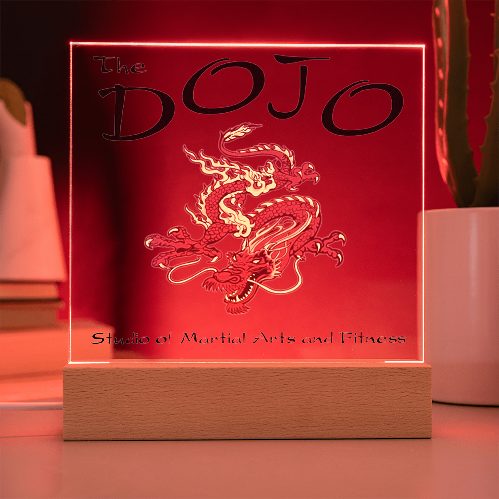 The Dojo-Printed Square Acrylic Plaque