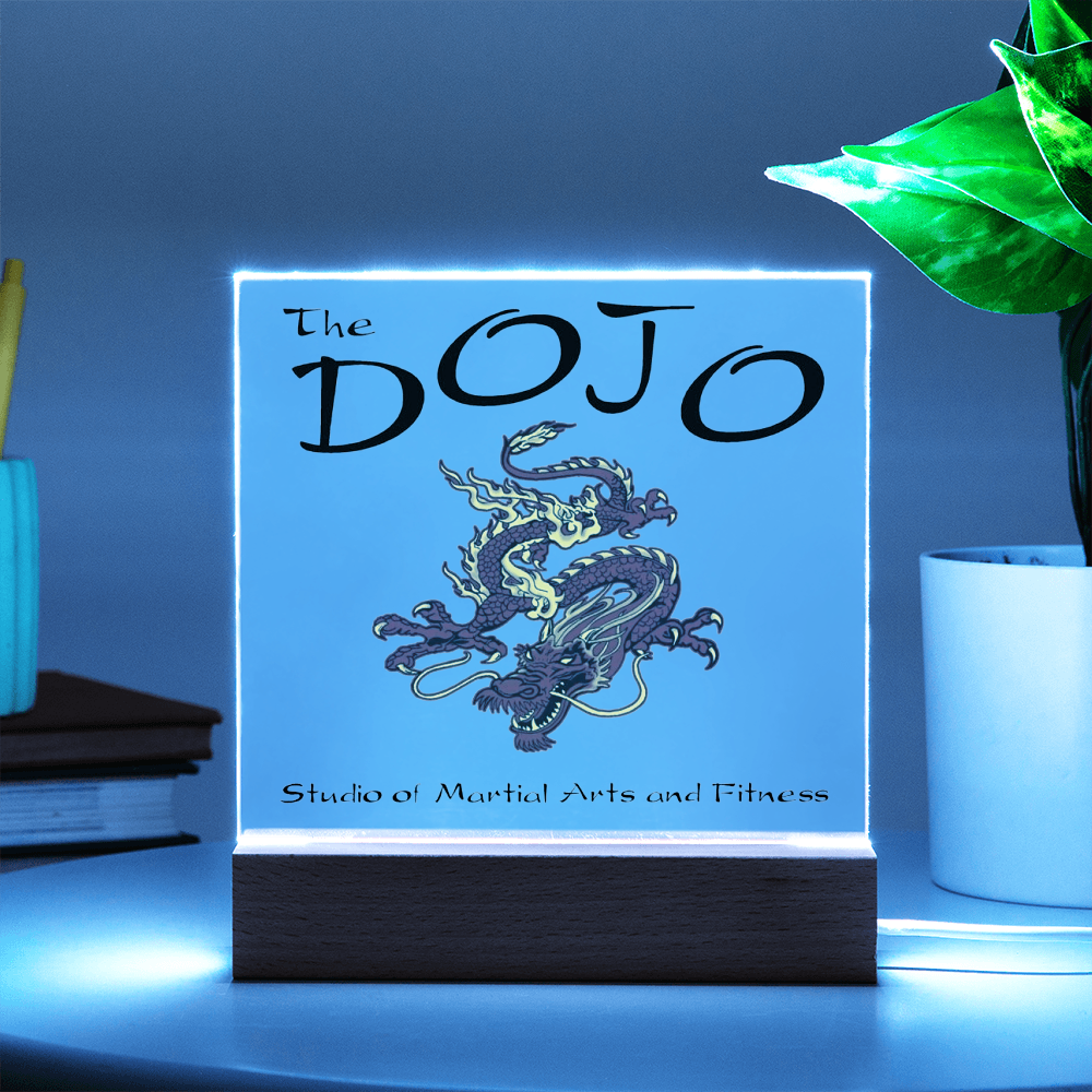 The Dojo-Printed Square Acrylic Plaque