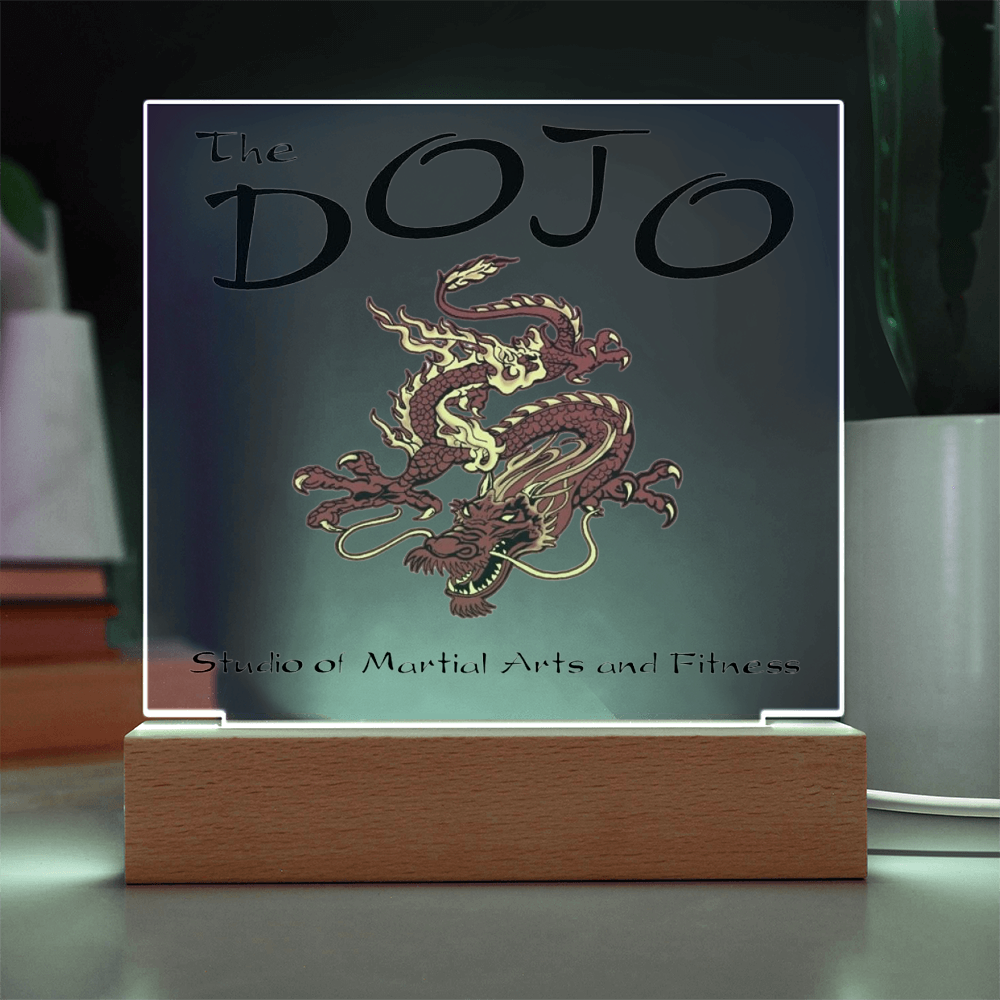 The Dojo-Printed Square Acrylic Plaque