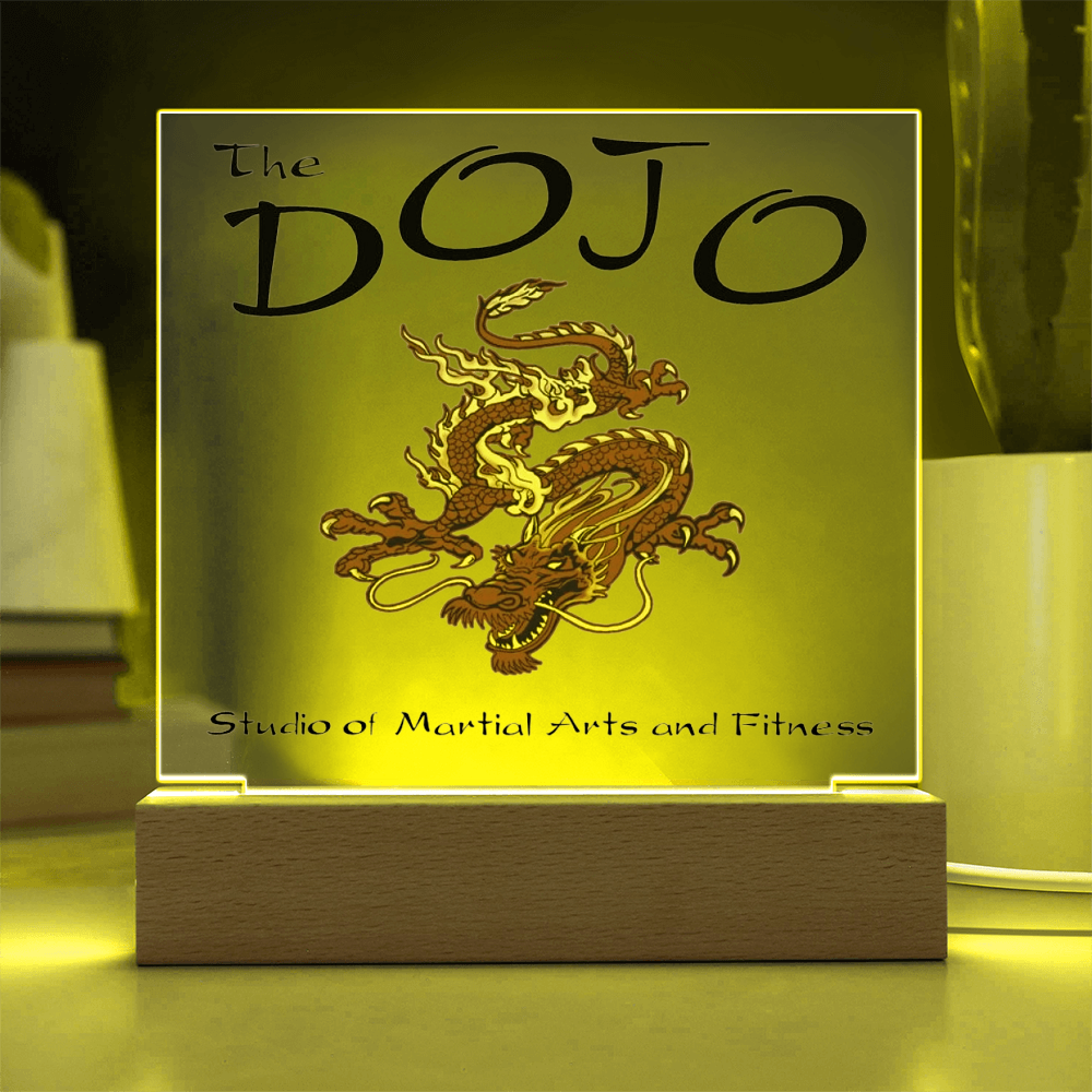 The Dojo-Printed Square Acrylic Plaque