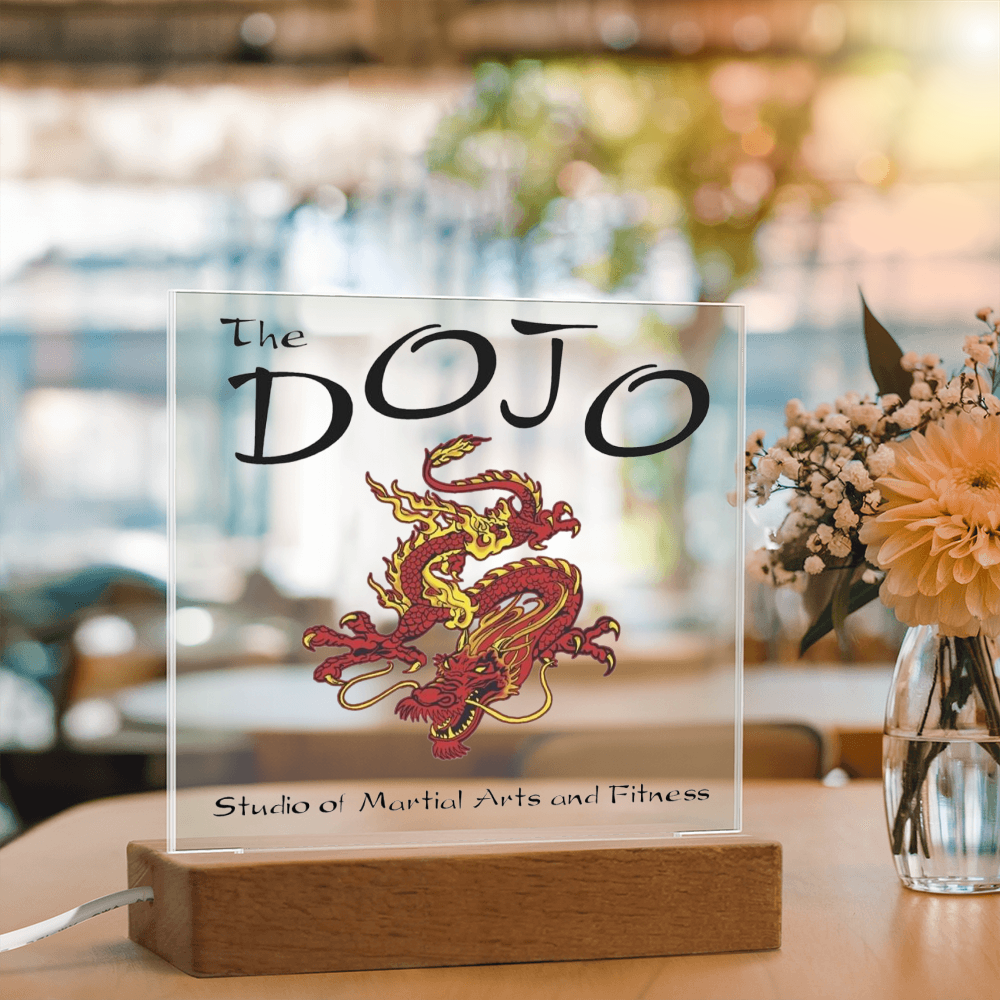 The Dojo-Printed Square Acrylic Plaque