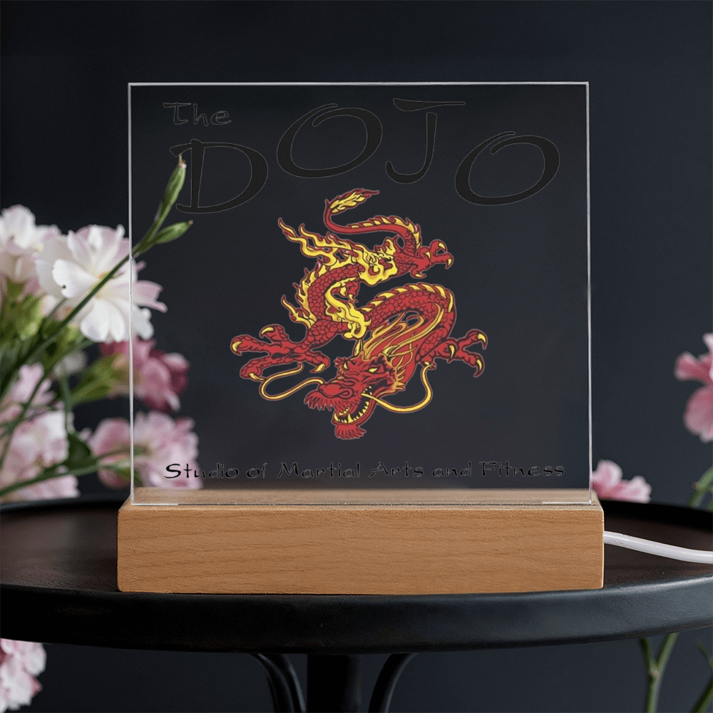 The Dojo-Printed Square Acrylic Plaque