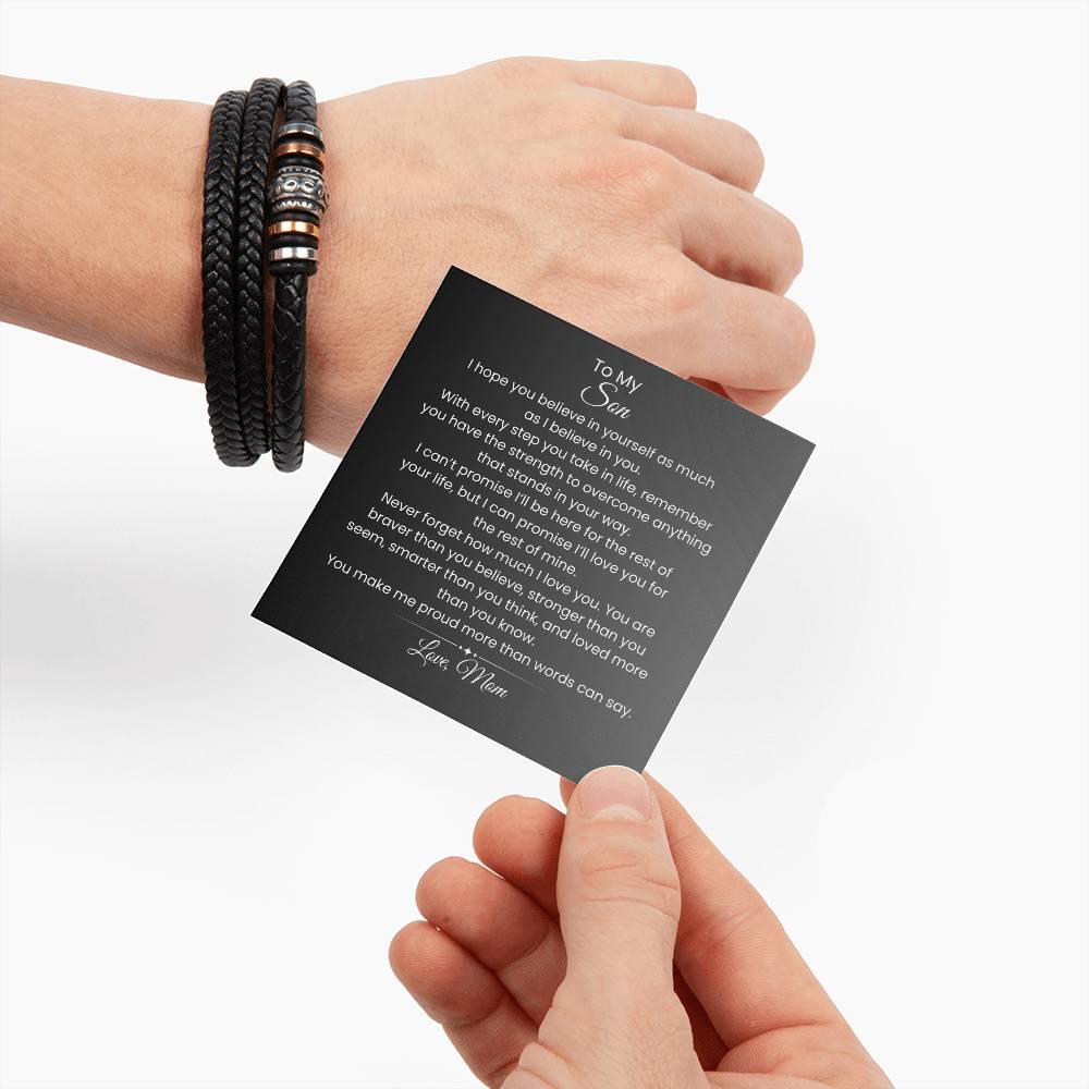 Men's Bracelet-Son Gift