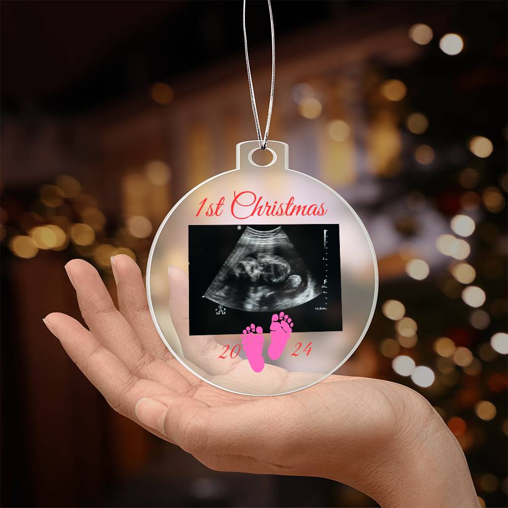 Celebrate the Joy, Custom Baby Gender Announcement Christmas Ornament–A Heartfelt Keepsake for New Parents and loved ones! 40 - Essential Home Zone Essential Home Zone Ornaments Celebrate the Joy, Custom Baby Gender Announcement Christmas Ornament–A Heartfelt Keepsake for New Parents and loved ones! 40