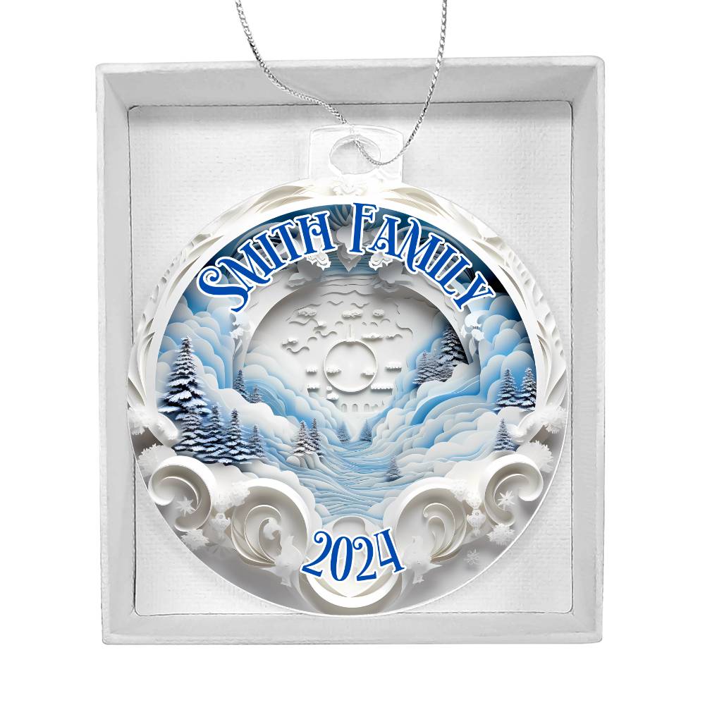 3D Papercut Fantasy City-A unique keepsake with our Personalized Acrylic Ornament,Christmas,Holiday,Gift 24 - Essential Home Zone Essential Home Zone Ornaments 3D Papercut Fantasy City-A unique keepsake with our Personalized Acrylic Ornament,Christmas,Holiday,Gift 24