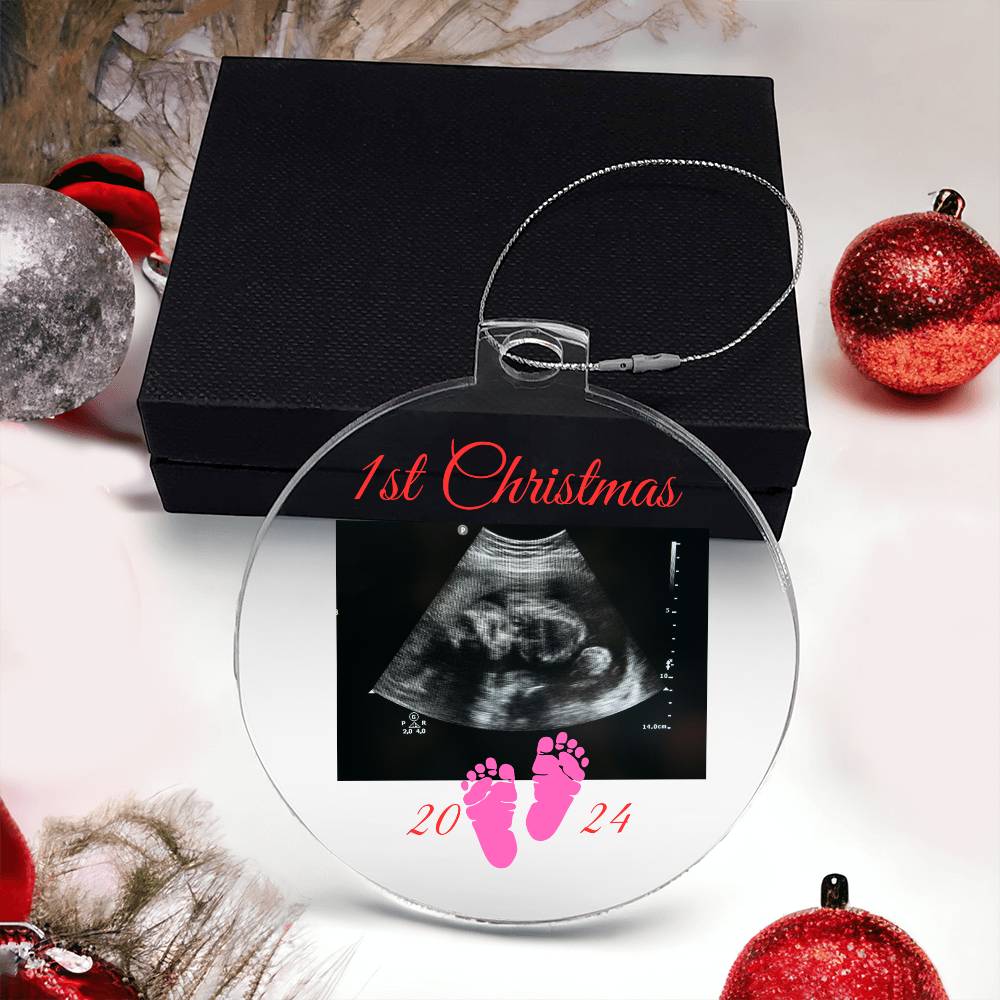 Celebrate the Joy, Custom Baby Gender Announcement Christmas Ornament–A Heartfelt Keepsake for New Parents and loved ones! 40 - Essential Home Zone Essential Home Zone Ornaments Celebrate the Joy, Custom Baby Gender Announcement Christmas Ornament–A Heartfelt Keepsake for New Parents and loved ones! 40