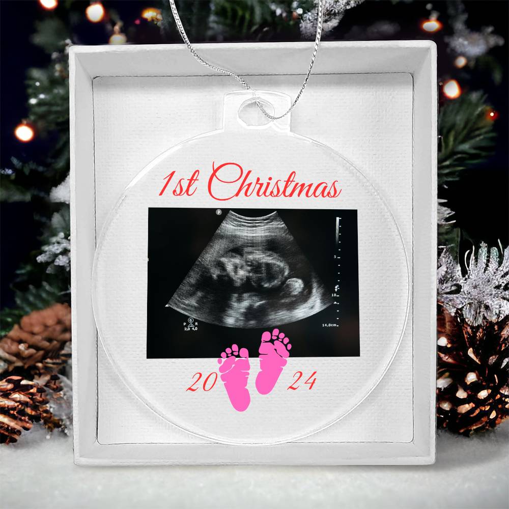 Celebrate the Joy, Custom Baby Gender Announcement Christmas Ornament–A Heartfelt Keepsake for New Parents and loved ones! 40 - Essential Home Zone Essential Home Zone Ornaments Celebrate the Joy, Custom Baby Gender Announcement Christmas Ornament–A Heartfelt Keepsake for New Parents and loved ones! 40