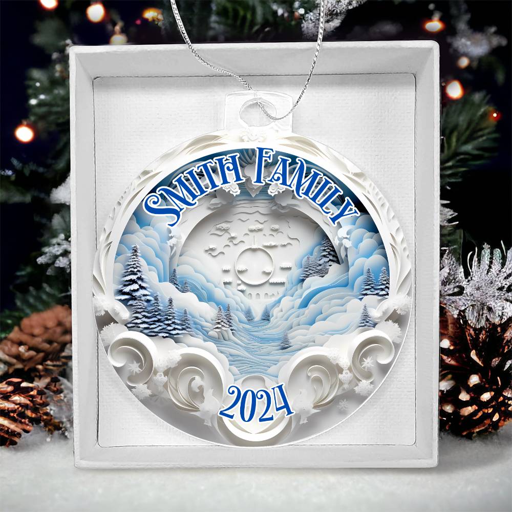 3D Papercut Fantasy City-A unique keepsake with our Personalized Acrylic Ornament,Christmas,Holiday,Gift 24 - Essential Home Zone Essential Home Zone Acrylic Ornament with Gift Box Ornaments 3D Papercut Fantasy City-A unique keepsake with our Personalized Acrylic Ornament,Christmas,Holiday,Gift 24