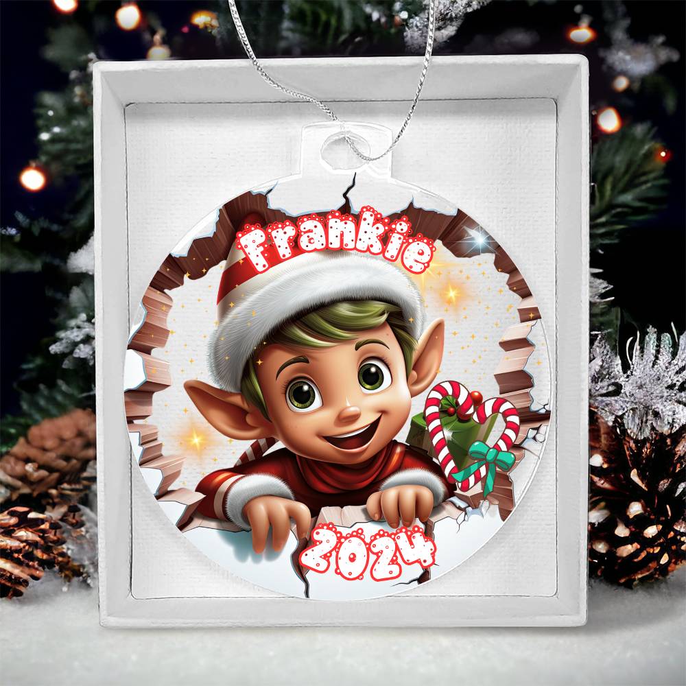 3D Elf-A unique keepsake with our Personalized Acrylic Ornament,Christmas,Holiday,Gift 9 - Essential Home Zone Essential Home Zone Acrylic Ornament with Gift Box Ornaments 3D Elf-A unique keepsake with our Personalized Acrylic Ornament,Christmas,Holiday,Gift 9