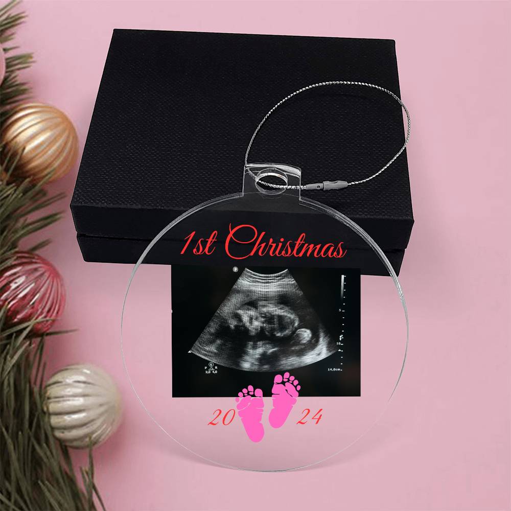 Celebrate the Joy, Custom Baby Gender Announcement Christmas Ornament–A Heartfelt Keepsake for New Parents and loved ones! 40 - Essential Home Zone Essential Home Zone Ornaments Celebrate the Joy, Custom Baby Gender Announcement Christmas Ornament–A Heartfelt Keepsake for New Parents and loved ones! 40