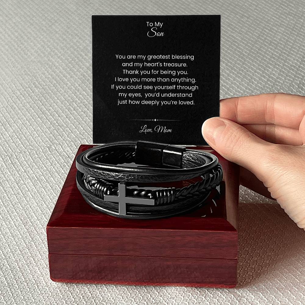 Men's Bracelet-Son Gift