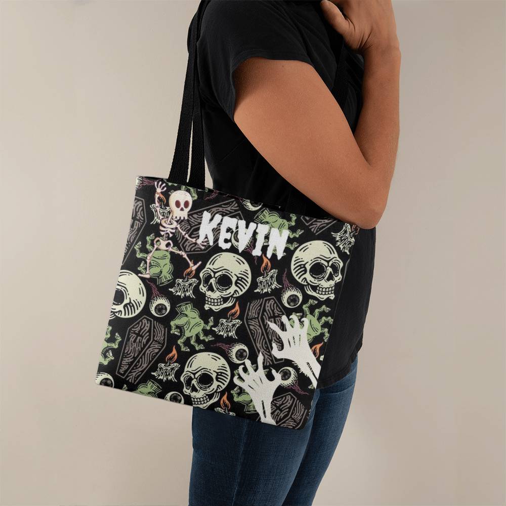 Skeleton Skulls--Custom Name Halloween Trick or Treat Bag,Kids Halloween Candy Sack,Personalized Halloween Bag,Halloween Canvas Tote for Boy/Girl 28 - Essential Home Zone Essential Home Zone Tote Bags Skeleton Skulls--Custom Name Halloween Trick or Treat Bag,Kids Halloween Candy Sack,Personalized Halloween Bag,Halloween Canvas Tote for Boy/Girl 28