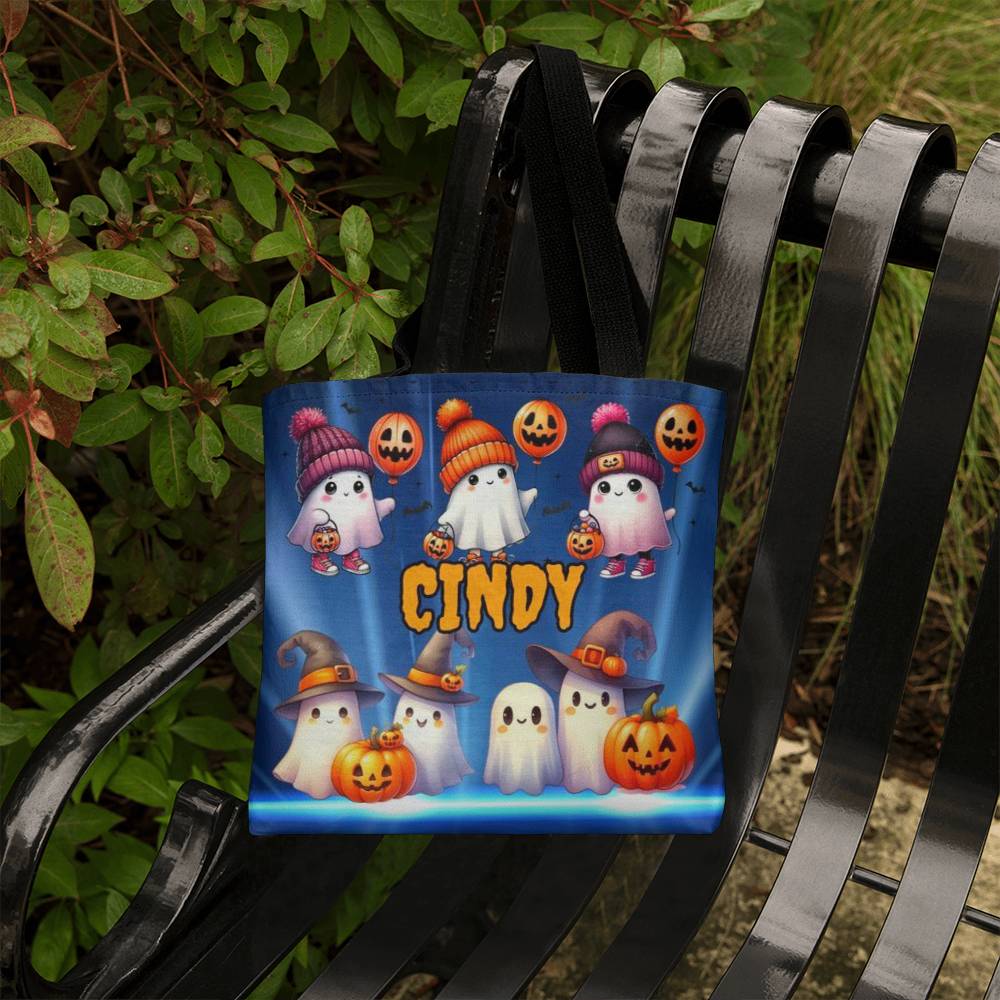 Cute Ghost with hats--Custom Name Halloween Trick or Treat Bag,Kids Halloween Candy Sack,Personalized Halloween Bag,Canvas Tote for Boy/Girl 10 - Essential Home Zone Essential Home Zone Tote Bags Cute Ghost with hats--Custom Name Halloween Trick or Treat Bag,Kids Halloween Candy Sack,Personalized Halloween Bag,Canvas Tote for Boy/Girl 10