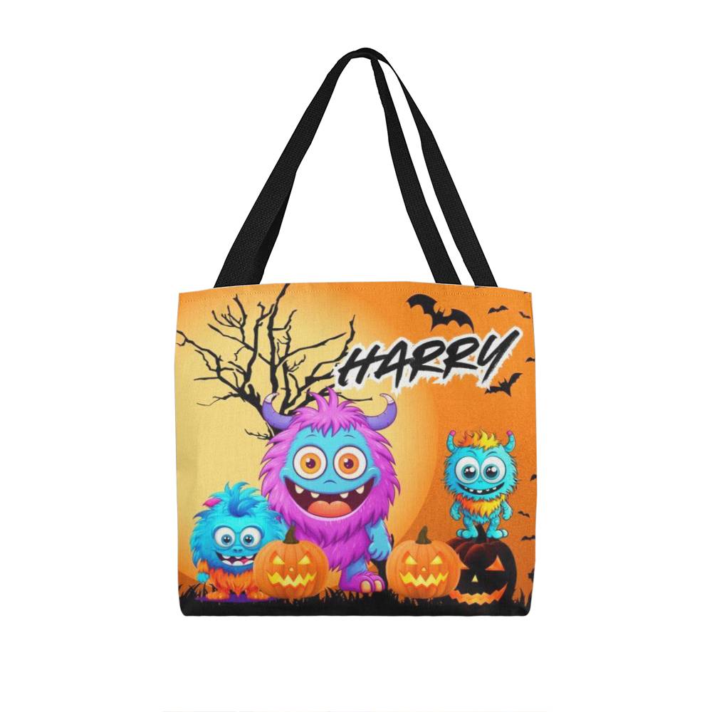 Halloween Monsters--Custom Name Halloween Trick or Treat Bag,Kids Halloween Candy Sack,Personalized Halloween Bag,Halloween Canvas Tote for Boy/Girl 23 - Essential Home Zone Essential Home Zone Tote Bags Halloween Monsters--Custom Name Halloween Trick or Treat Bag,Kids Halloween Candy Sack,Personalized Halloween Bag,Halloween Canvas Tote for Boy/Girl 23