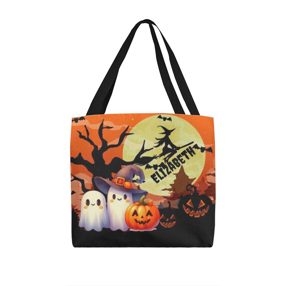 Friendly Ghosts-Custom Name Halloween Trick or Treat Bag,Kids Halloween Candy Sack,Personalized Halloween Bag,Halloween Canvas Tote for Boy/Girl 31 - Essential Home Zone Essential Home Zone Tote Bags Friendly Ghosts-Custom Name Halloween Trick or Treat Bag,Kids Halloween Candy Sack,Personalized Halloween Bag,Halloween Canvas Tote for Boy/Girl 31