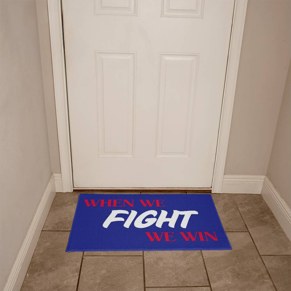 When We Fight-We Win-Perfect for indoor or outdoor use,Cat Lady,doormat,Political Doormat,Democrat,Decor 13 - Essential Home Zone Essential Home Zone Home Decor When We Fight-We Win-Perfect for indoor or outdoor use,Cat Lady,doormat,Political Doormat,Democrat,Decor 13