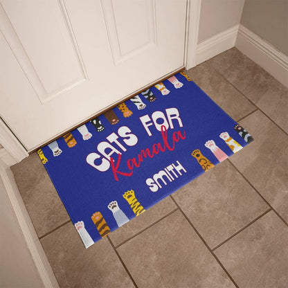 Cats For Kamala-Paws-Perfect for indoor or outdoor use,Cat Lady,doormat,Political Doormat,Democrat,Decor 3 - Essential Home Zone Essential Home Zone Default Title Home Decor Cats For Kamala-Paws-Perfect for indoor or outdoor use,Cat Lady,doormat,Political Doormat,Democrat,Decor 3