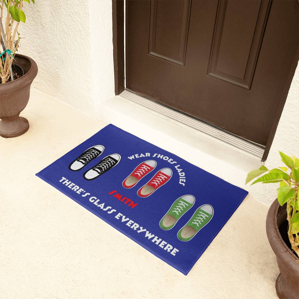 Welcome Mat-Perfect for indoor or outdoor use,sneaker doormat,Political Doormat,Democrat,Decor 10 - Essential Home Zone Essential Home Zone Home Decor Welcome Mat-Perfect for indoor or outdoor use,sneaker doormat,Political Doormat,Democrat,Decor 10