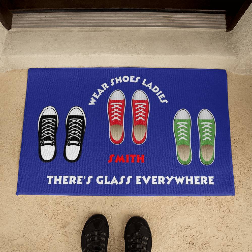 Welcome Mat-Perfect for indoor or outdoor use,sneaker doormat,Political Doormat,Democrat,Decor 10 - Essential Home Zone Essential Home Zone Home Decor Welcome Mat-Perfect for indoor or outdoor use,sneaker doormat,Political Doormat,Democrat,Decor 10