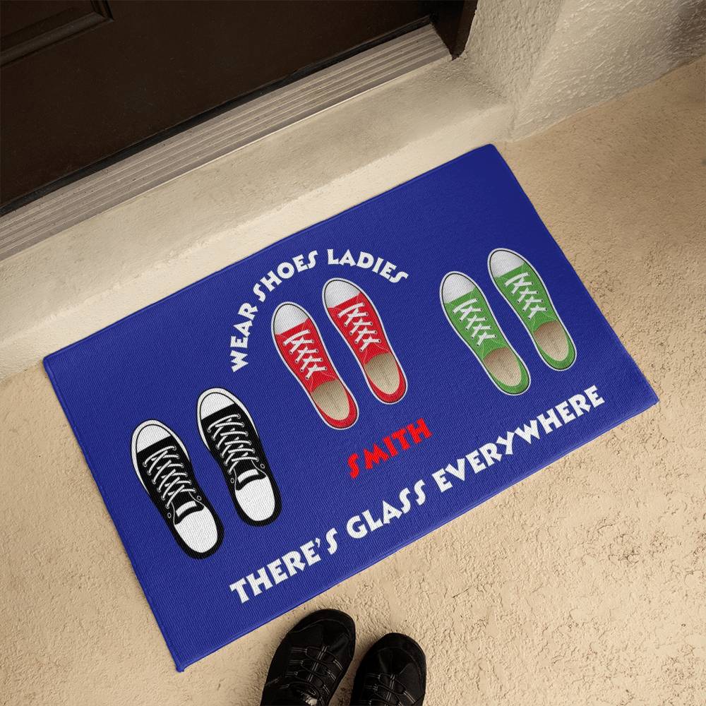 Welcome Mat-Perfect for indoor or outdoor use,sneaker doormat,Political Doormat,Democrat,Decor 10 - Essential Home Zone Essential Home Zone Home Decor Welcome Mat-Perfect for indoor or outdoor use,sneaker doormat,Political Doormat,Democrat,Decor 10