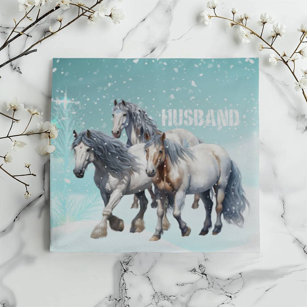 Wild Horses- For Husband-Personalized this sleek and functional Pillow Cover that brings both style and convenience to your indoor home decor 8