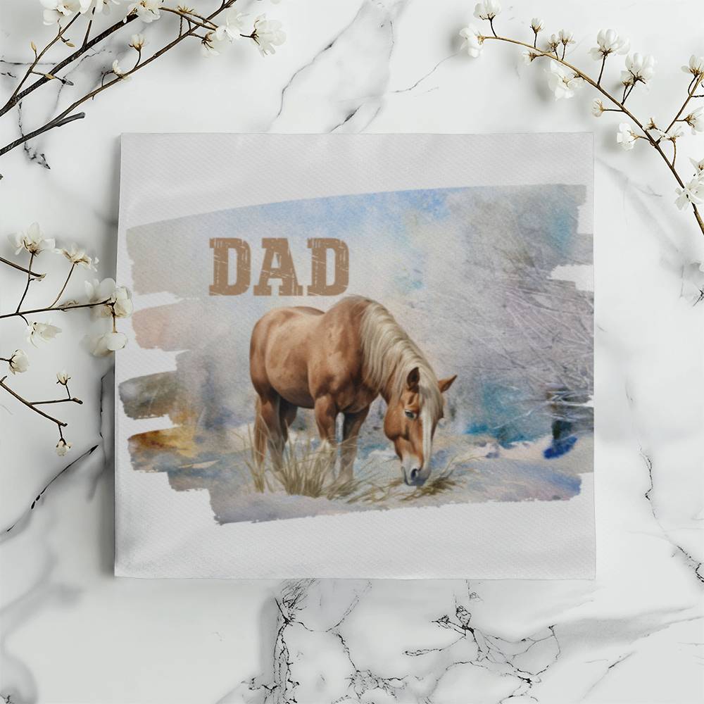 Wild Horses- For Dad-Personalized this sleek and functional Pillow Cover that brings both style and convenience to your indoor home decor 7