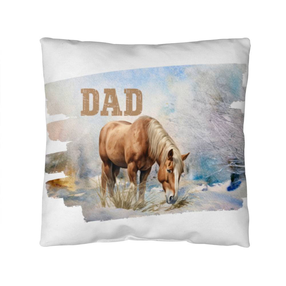 Wild Horses- For Dad-Personalized this sleek and functional Pillow Cover that brings both style and convenience to your indoor home decor 7