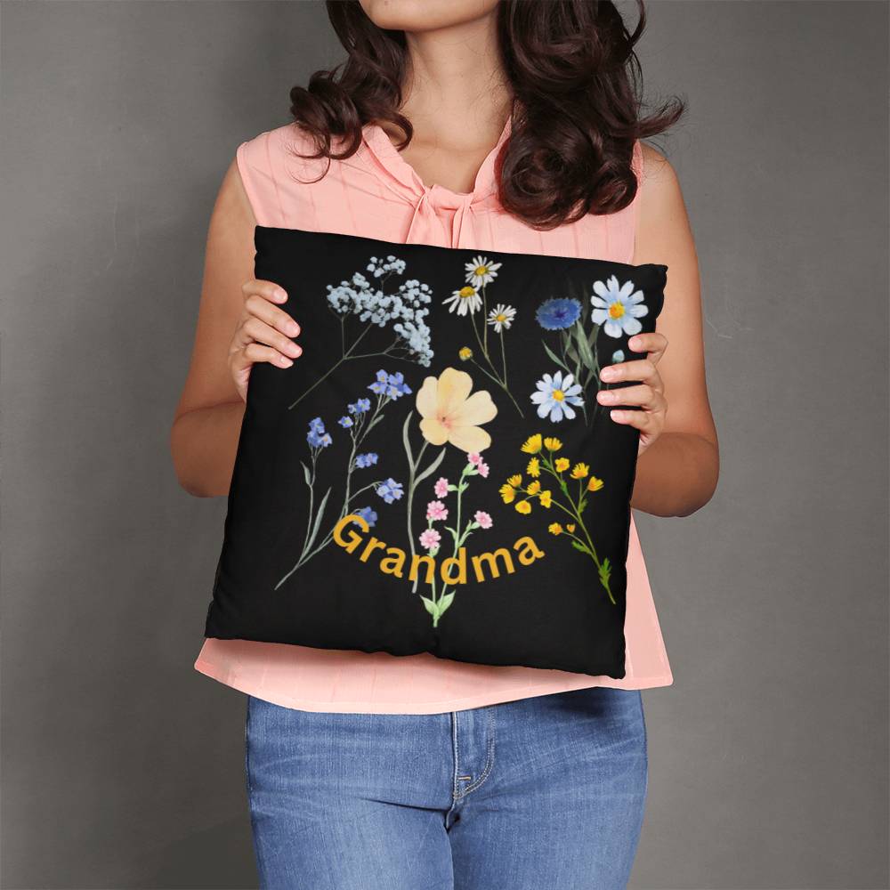 Wildflowers-Personalized this sleek and functional Pillow Cover that brings both style and convenience to your indoor home decor 4