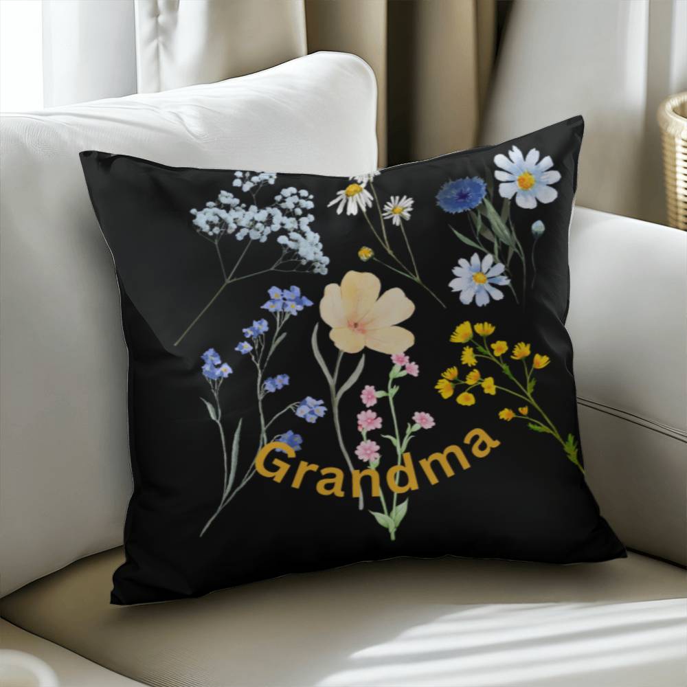 Wildflowers-Personalized this sleek and functional Pillow Cover that brings both style and convenience to your indoor home decor 4