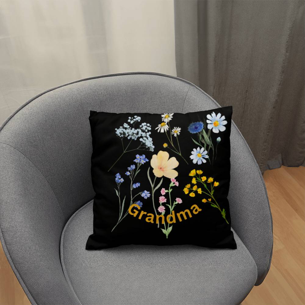 Wildflowers-Personalized this sleek and functional Pillow Cover that brings both style and convenience to your indoor home decor 4