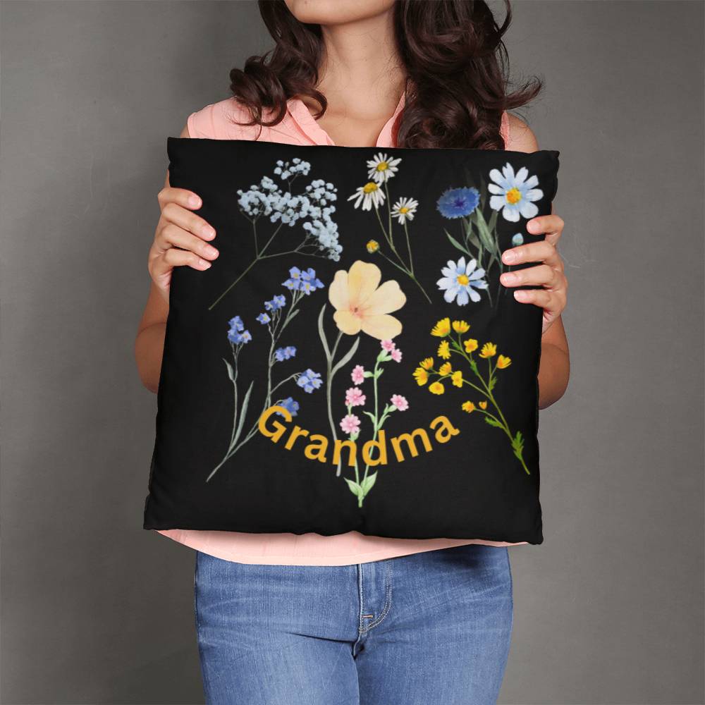 Wildflowers-Personalized this sleek and functional Pillow Cover that brings both style and convenience to your indoor home decor 4