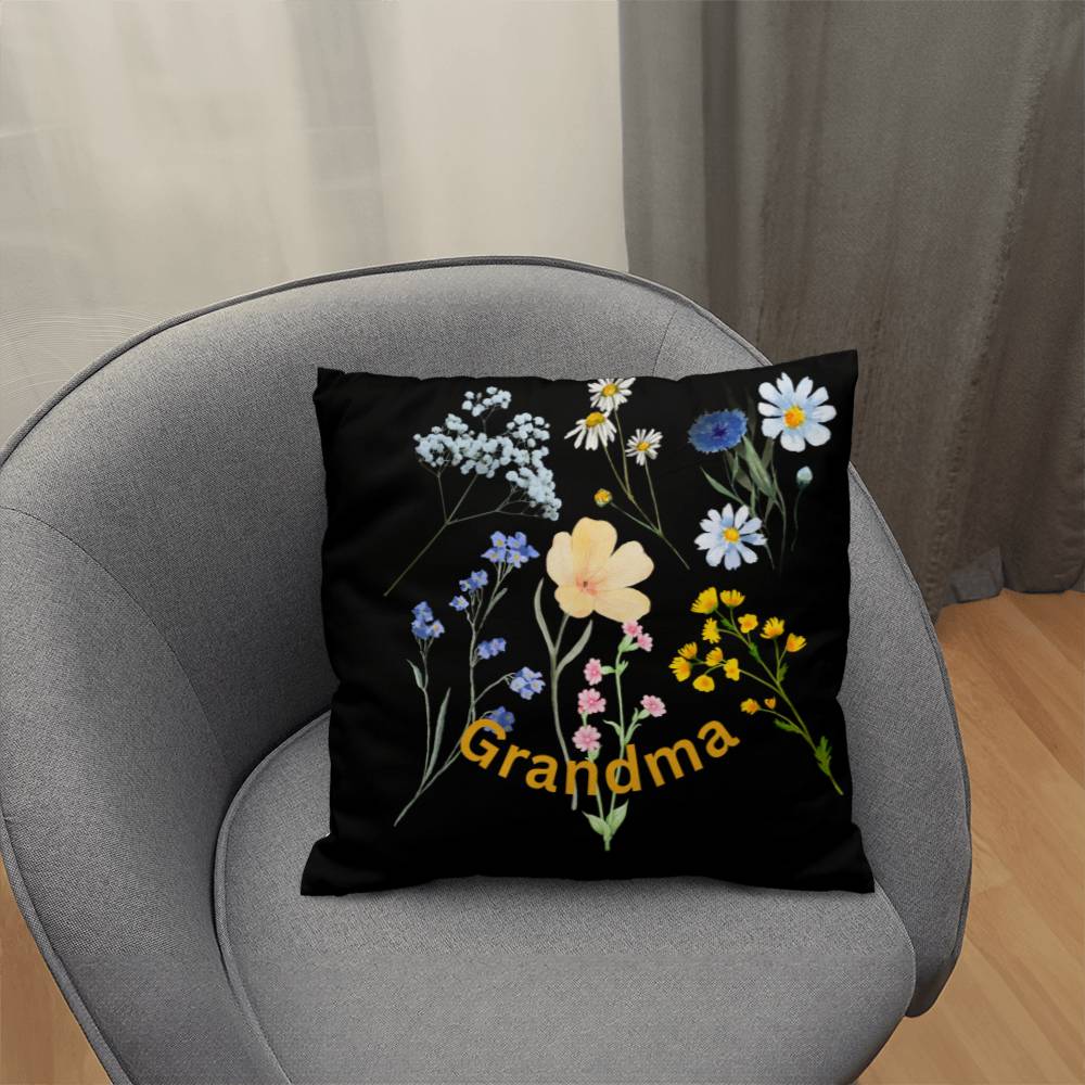 Wildflowers-Personalized this sleek and functional Pillow Cover that brings both style and convenience to your indoor home decor 4