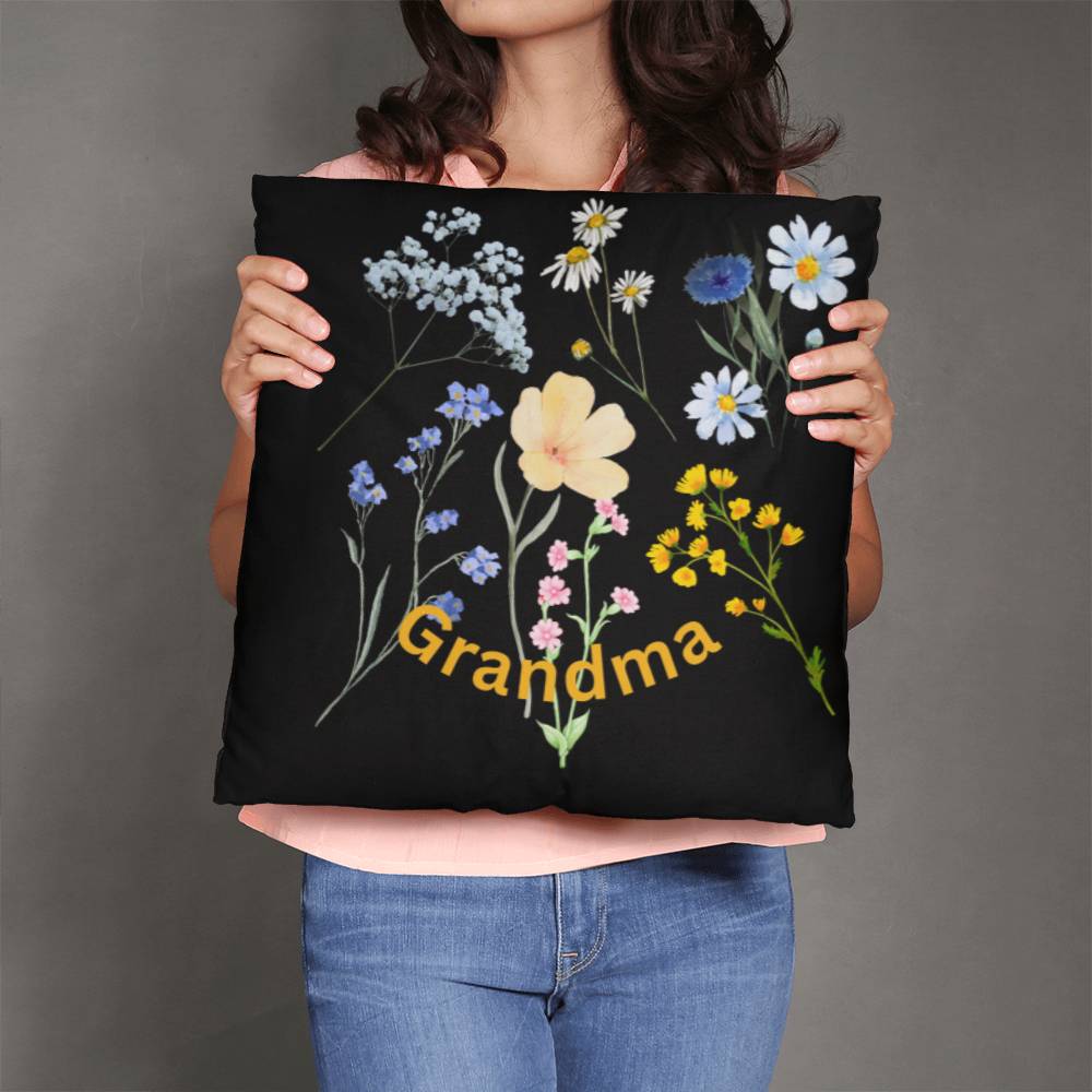 Wildflowers-Personalized this sleek and functional Pillow Cover that brings both style and convenience to your indoor home decor 4