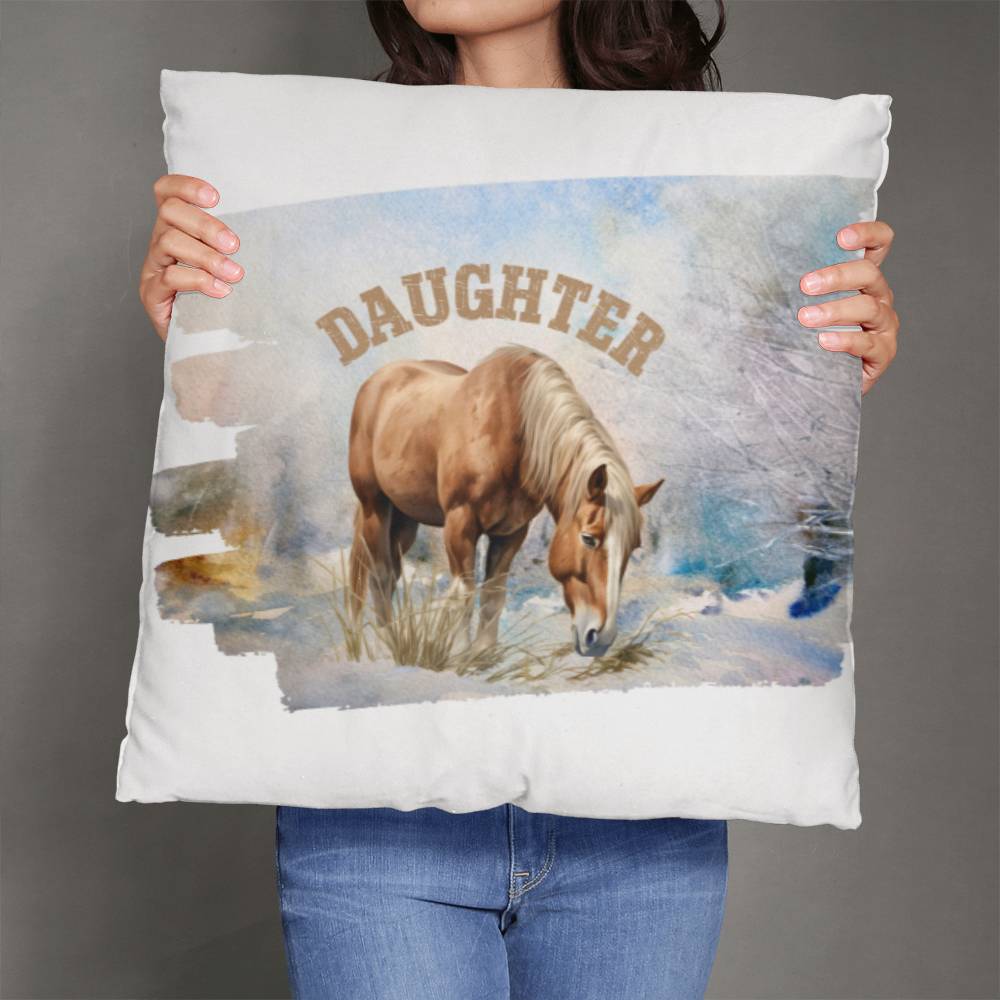 Wild Horses- GReat gift for your Daughter-Personalized this sleek and functional Pillow Cover that brings both style and convenience to your indoor home decor  10