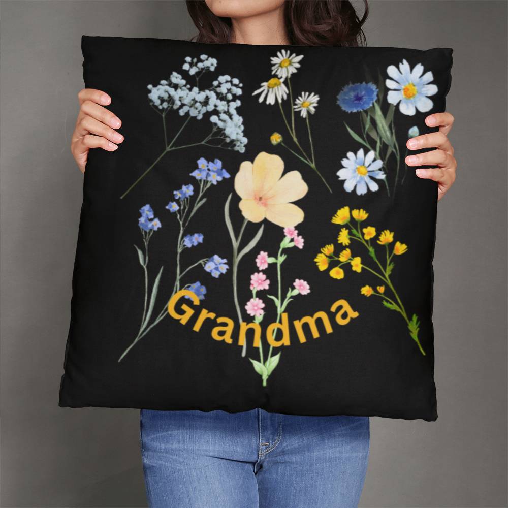 Wildflowers-Personalized this sleek and functional Pillow Cover that brings both style and convenience to your indoor home decor 4