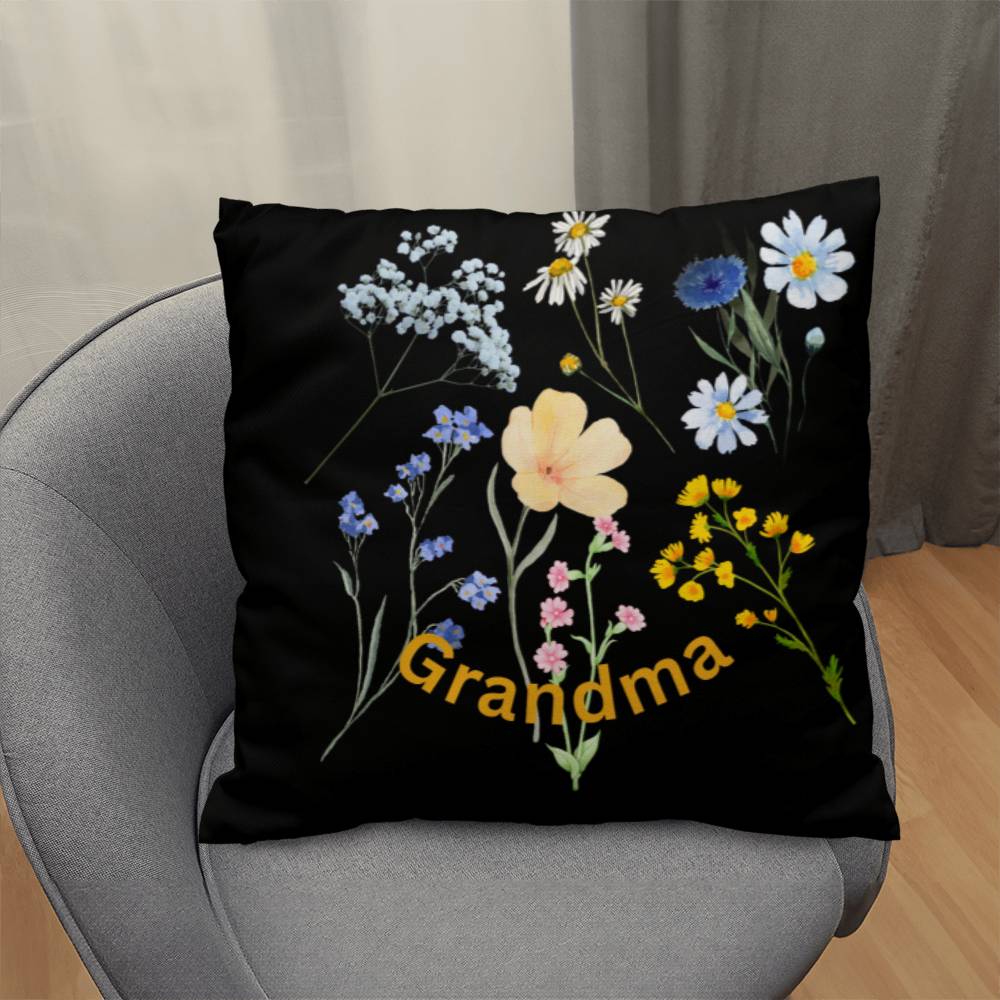 Wildflowers-Personalized this sleek and functional Pillow Cover that brings both style and convenience to your indoor home decor 4