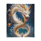 Personal-White Dragon-Jersey Fleece Blanket