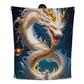 Personal-White Dragon-Jersey Fleece Blanket